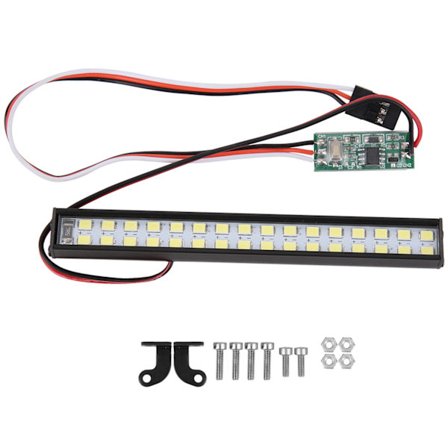 32 LED-lamper RC bil taglampe RC Crawler Universal LED Light Bar Tilbehør Længde 100mm