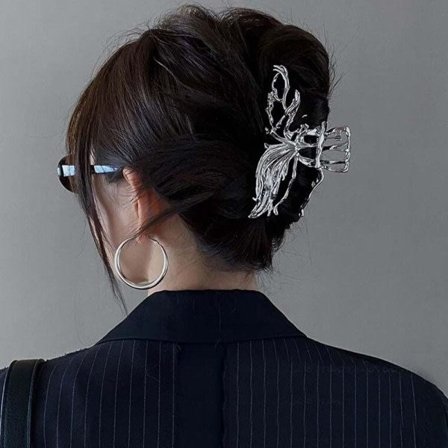 Hårklemme, sommerfuglhårtilbehør til kvinder, piger og damer