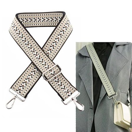 Laukun hihna Vaihdettava Olkalaukut Laukku Leveä Kangas Säädettävä