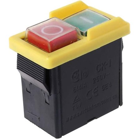 CK-1 5E4 AC250V Universell Erstatningsbryter 250V 4A NVR-bryter Elektromagnetisk Bryter CK1/250V Vanntett og Støvtett Bryter