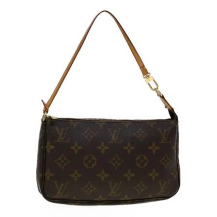 Louis Vuitton Vintage, Pre-owned Pochette Accessoires Monogram Bag Bruin, Dames, Maat:ONE Size
