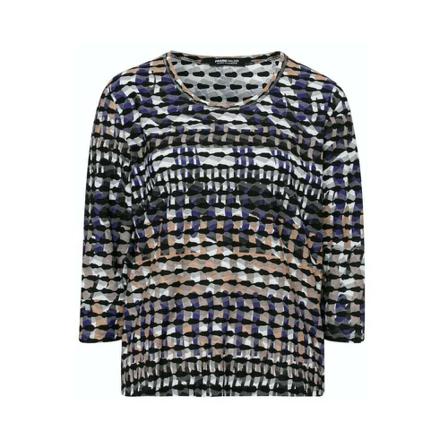 Frank Walder Long sleeve top , Zwart , Dames , Maat: 3XL