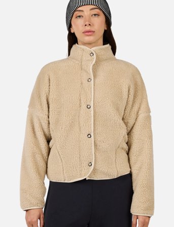 ROSSIGNOL W Alltrack Snap Sherpa Jkt - Beige - M
