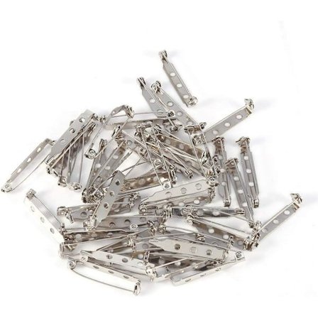 50 stk. 32MM sikkerhedsnåle med lås, sikkerhedsnål, anti