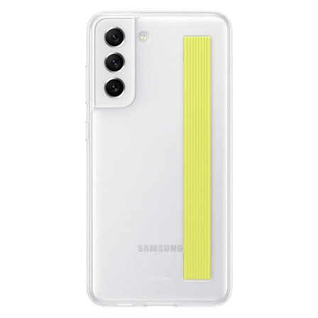 Samsung Clear Strap Protective Case for Samsung Galaxy S21 FE White (EF-XG990CWEGWW)