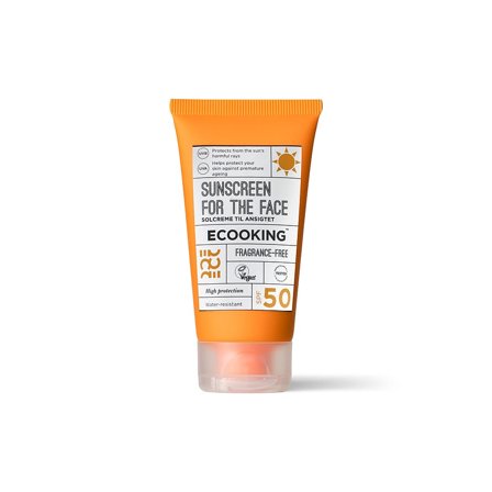 ECOOKING Solcreme til Ansigtet SPF 50 50 ml, Skincare, Solcreme, Solcreme Til Ansigtet