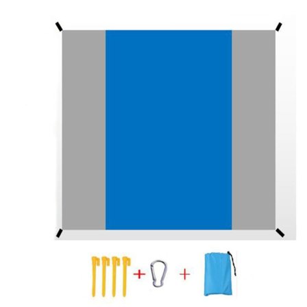 Picnicmåtte Pocket Strandtæppe ROYAL BLUE