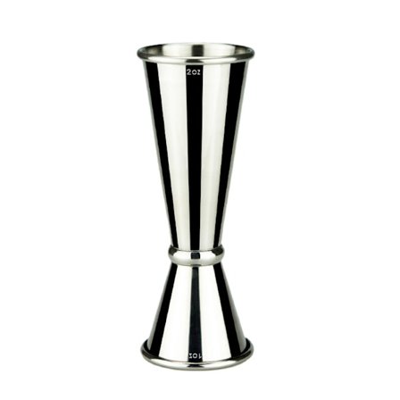 Dubbel Cocktail Jigger Japansk Design Rostfritt Stål Cocktail Bar Jigger 1oz/2oz Mätkopp för Hemfest Klubb Bar Tillbehör