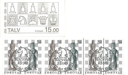 Færørene 1983 - AFA A1 - Stemplet frimærkehæfte