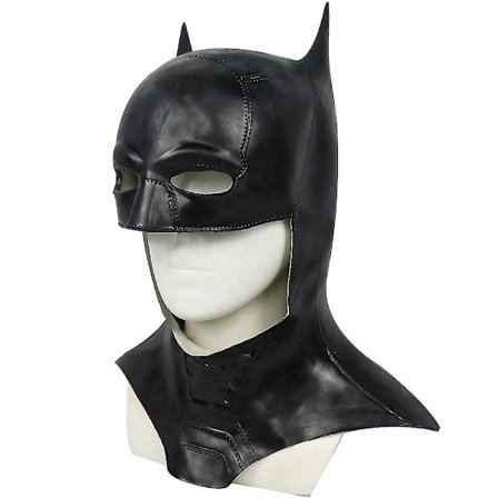 Batman-kypäränaamio Bruce Wayne Cosplay Päähine Lateksipuku Halloween #5