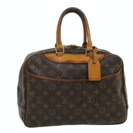 Louis Vuitton Vintage, Pre-owned Deauville Bag Bruin, Dames, Maat:ONE Size