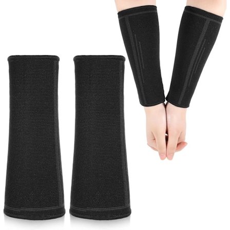 2025 Seneste Model Volleyball Arm Sleeves, Sorte Volleyball Armbeskyttere, Underarmsbeskyttere til Aflevering, Solbeskyttende Kompressionsærmer, 