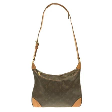 Louis Vuitton Vintage, Pre-owned Bag Bruin, Dames, Maat:ONE Size,Canvas