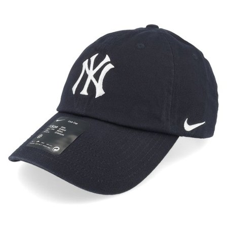 Nike MLB - MLB Blå unconstructed Keps - Kids New York Yankees Club Unstructured Blue Dad Cap @ Hatstore