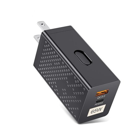 USA/EU 65W GaN Laddare för QC 3.0 USB PD Väggladdare Typ C USB Snabbladdare För Laptop Mobiltelefon Power Bank USB Adapter