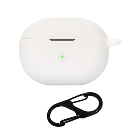 Soundpeats Mini silikonikotelo soljella - Valkoinen