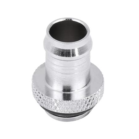 G1/4" gevind til 3/8" modhagefitting blødt rør Forkromet til pc-vandkøling