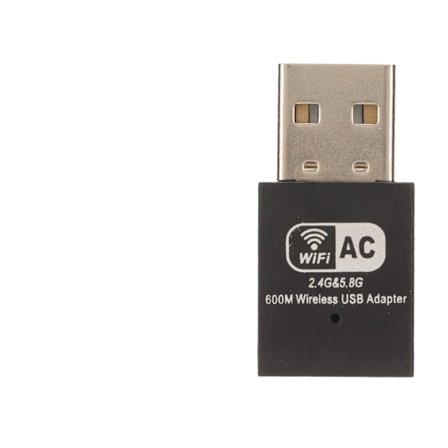 Trådløst netværkskort W58 RTL8811AU 600M Dual Band WIFI-modtager med indbygget antenne til Windows