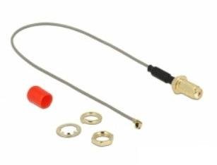 Delock blue>MHF/U.FL-LP-068 St 20cm - antenna cable with ferrite core