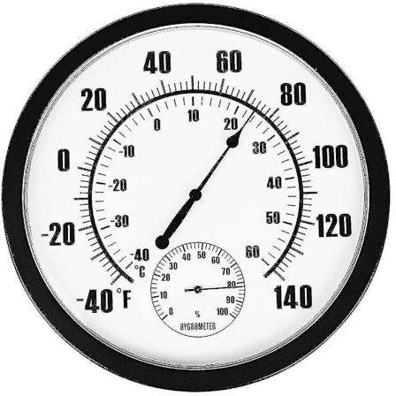 25 cm Sisäilman Kosteusmittari Ilmaston Seurantaan