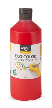 CREALL Readymix Svanenmärkt 500ml röd - Lyreco - Skola och förskola - Målarfärg och tillbehör - Readymix