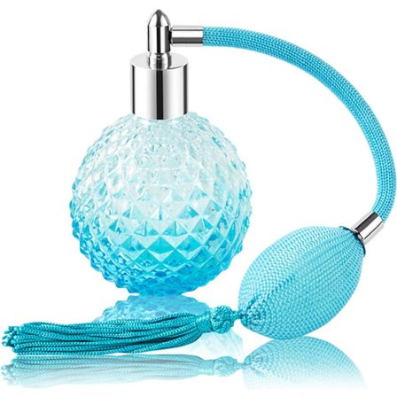 Vintage Parfymesprayflaske 100ml Vintage Gjenfyllbar Parfymeflaske med Lang Dusk