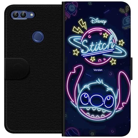 Huawei P smart Lompakkokotelo Stitch Neon