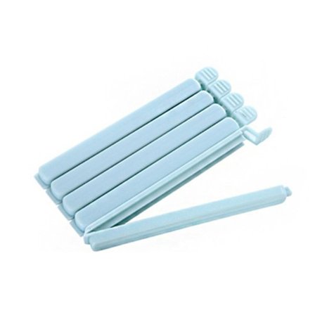 5x Almindelig farve forseglingsclips konserveringsplastikpose snack Sea