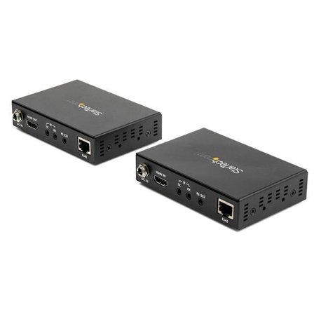 StarTech HDMI over CAT6 Extender - 4K 60Hz - 330ft / 100m - IR Support - HDMI Balun - 4K Video over CAT6 (ST121HD20L) - video/lyd/infrarød-utvider -
