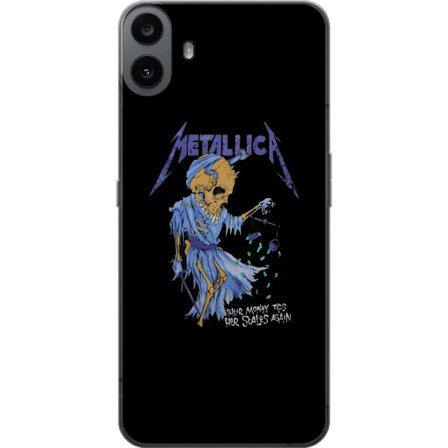 Kompatibelt Mobilskal till Nothing Nothing CMF Phone 1 Metallica Rock Musik Band Hardrock