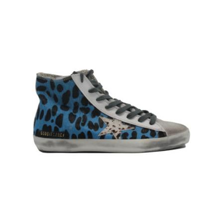 Golden Goose, Sneakers Blauw, Dames, Maat:39 EU
