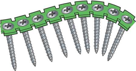 ESSVE 550730 Hårdgipsskruv Ø3,9 mm, bandad, FZB 3,9 x 31 mm, 1000-pack, Infästning