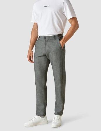 Heavy Edition Pants Regular Grå Herringbone | SHAPING NEW TOMORROW Grå Herringbone / 36 / 32