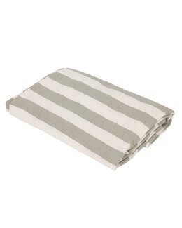 Bordsduk Amalia randig 140x300 cm Ljusgrön - Fondaco