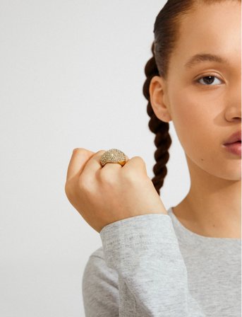 Pilgrim Lael Ring Gold-Plated - Gold - ONE SIZE