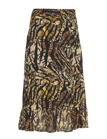 Tasnimgz Skirt Ma19 Patterned Gestuz