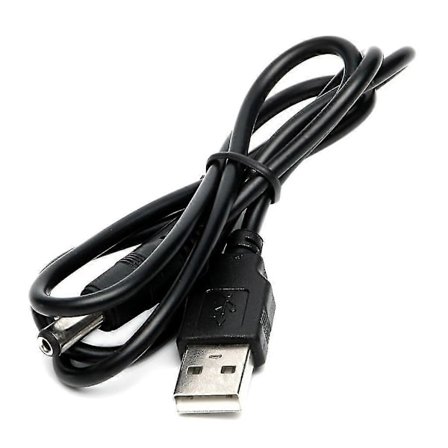 USB 2.0 Han A til DC 5.5mm X 2.1mm Stik til DC Strømkabel Ledning