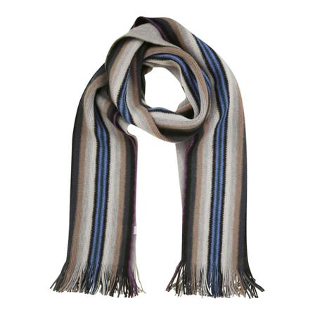 Paul Smith, Scarves Blauw, Heren, Maat:ONE Size