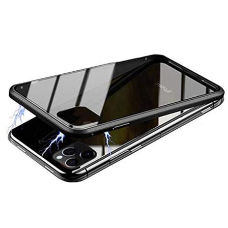 TG Slank Dobbeltsidig Beskyttelsesetui - iPhone 11 Pro Max Svart