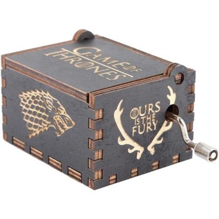 Game Of Thrones Speldosa, Retro Handvevad Träspeldosa, Graverad Speldosa för Barn, Heminredning, Gåva (Game Of Thrones)