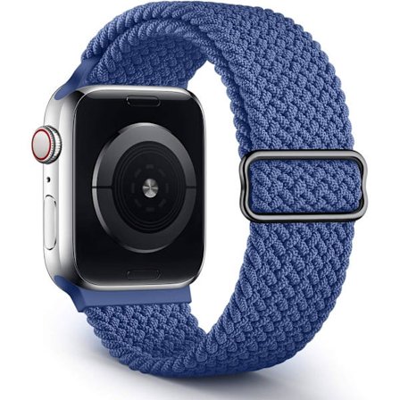 Flätat armband kompatibelt med Apple Watch-armband 38 mm 40 mm 41 mm Justerbara mjuka stretchiga elastiska armband kompatibla med iWatch Series
