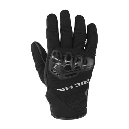 MP-Hanskat Richa Stradale Summer Musta L