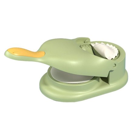 Dumplingform, enkelt verktyg för dumplingtillverkare och dumplingpress, grön