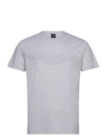 Am Emboss Tee Hackett London Grey