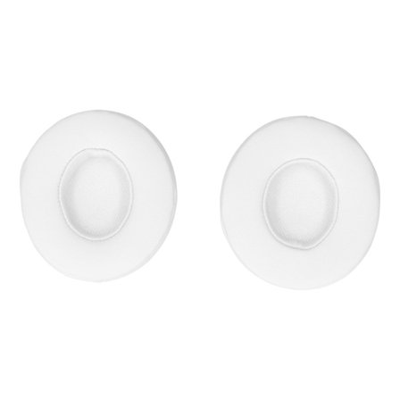 Udskiftelig Memory Foam Ørepude Hovedtelefon Betræk Pad til Solo2 Ørepude Betræk Hvid