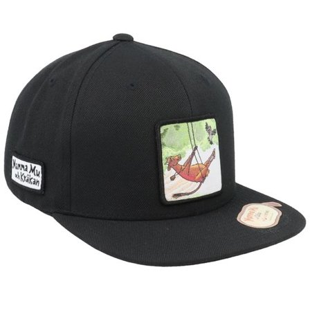 Mamma Mu & Kråkan - Svart snapback Keps - Kids Gungar Kids Black Snapback @ Hatstore