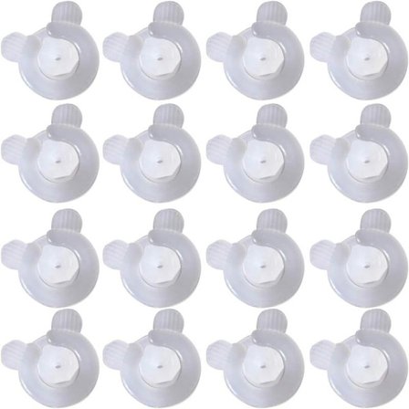 Dynetrekk klemme (16 stk), dynetrekk holdere, dyner