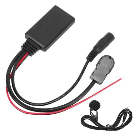 Bluetooth 5.0 AUX Adapter Håndfri Mikrofon DC12V UniLink CDA-9853R CDA-9856R