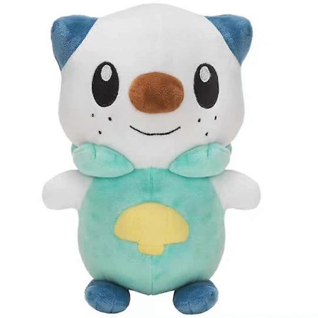 Ny TAKARA TOMY Pokemon Oshawott Söt Tecknad Plyschleksak Gosedjur Hög Kvalitet Julklappar Till Barn