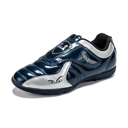 Fotbollsskor för barn Pojkar Flickor Fotbollsskor Grästräning Sport Skor Sneakers Yj22030 DarkBlue 28